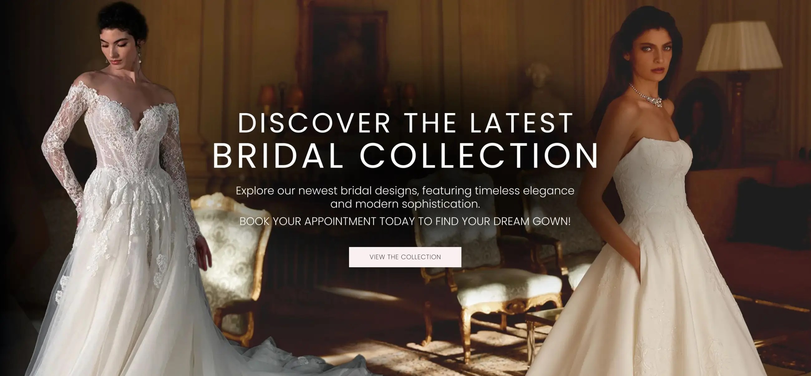 Bridal Collections Desktop Banner